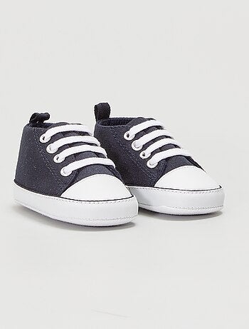 Baskets montantes en toile