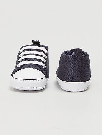 Baskets montantes en toile