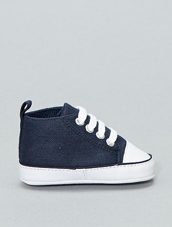 Baskets montantes en toile