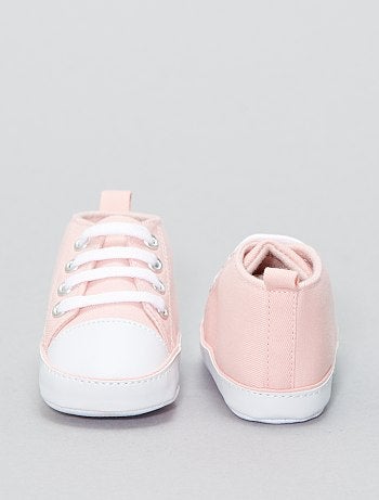 Baskets montantes en toile - Kiabi