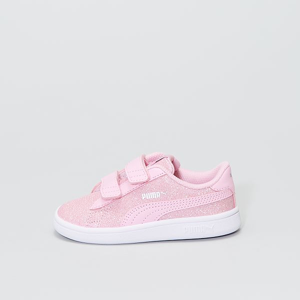 puma chaussure rose