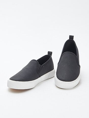 Baskets slip-on en suédine