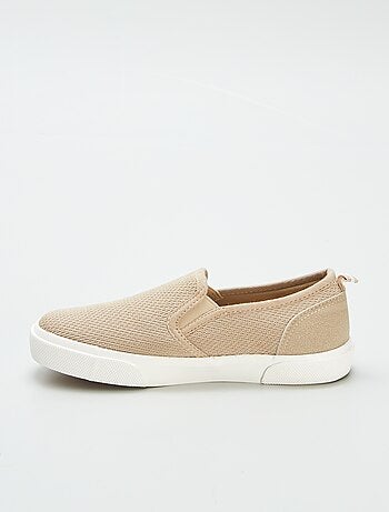 Baskets slip-on en tissu