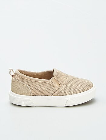 Baskets slip-on en tissu