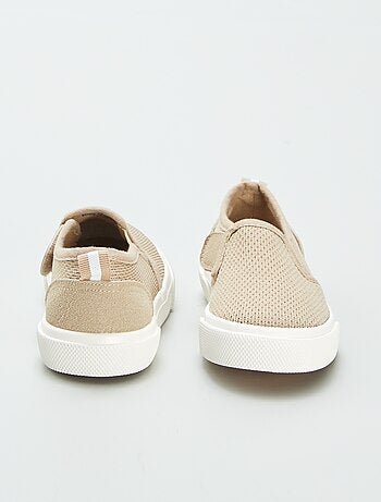 Baskets slip-on en tissu