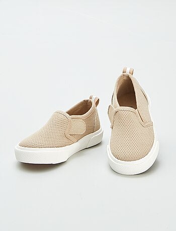 Baskets slip-on en tissu