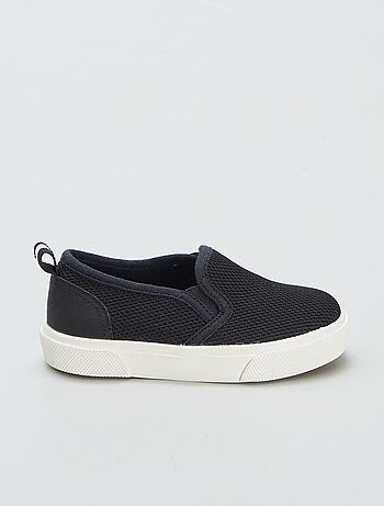 Baskets slip-on en tissu