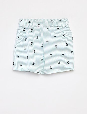 Bermuda de bain à motif