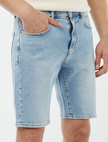 Bermuda en jean 5 poches