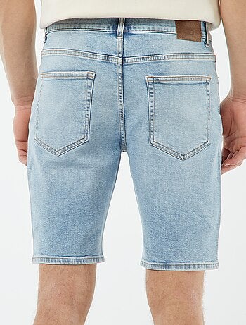 Bermuda en jean 5 poches