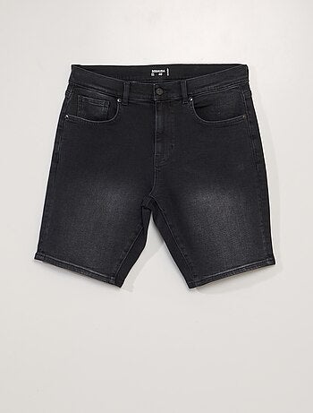 Bermuda en jean à 5 poches