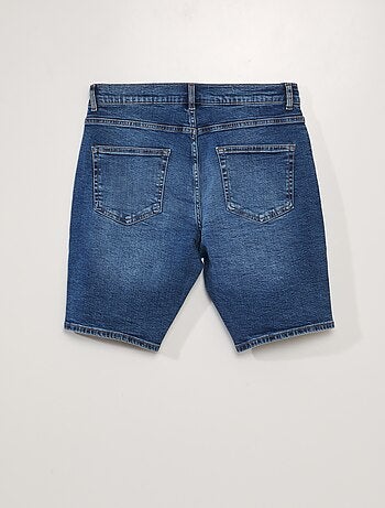 Bermuda en jean à 5 poches