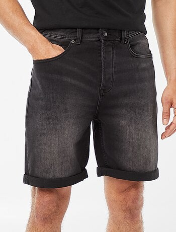 Bermuda en jean slim