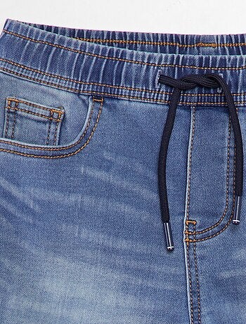 Bermuda en jean stretch