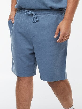 Bermuda en maille piquée
