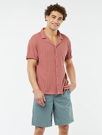 Bermuda en twill uni