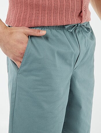 Bermuda en twill uni