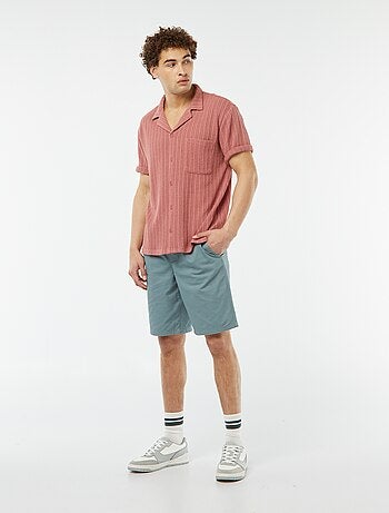 Bermuda en twill uni