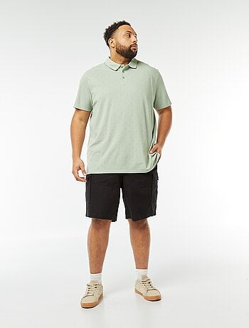 Bermuda multi-poches en twill