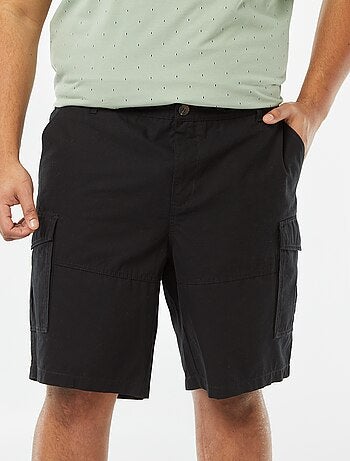 Bermuda multi-poches en twill