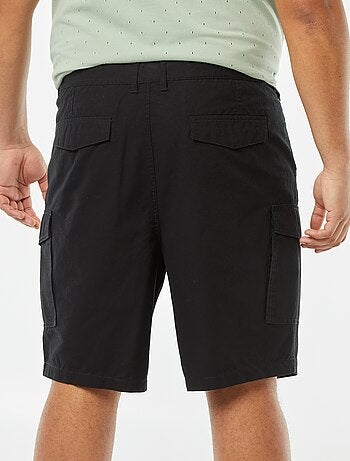 Bermuda multi-poches en twill