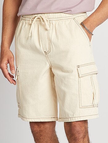 Bermuda multipoches undyed
