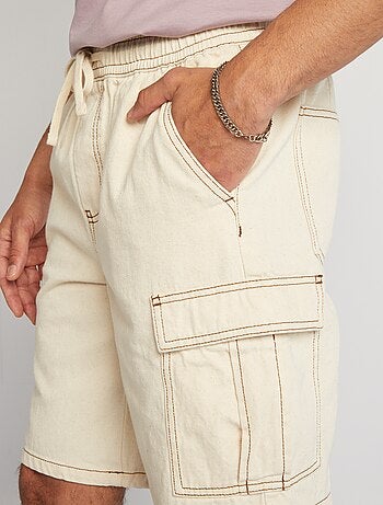 Bermuda multipoches undyed