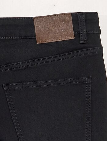 Bermuda slim en jean à 5 poches