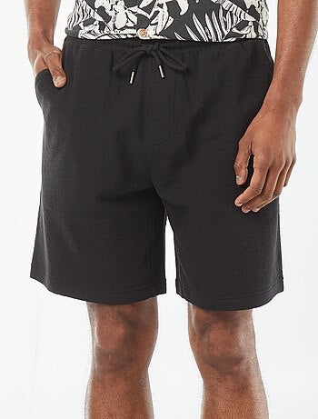 Bermuda uni à poches