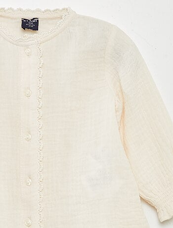 Blouse en gaze de coton