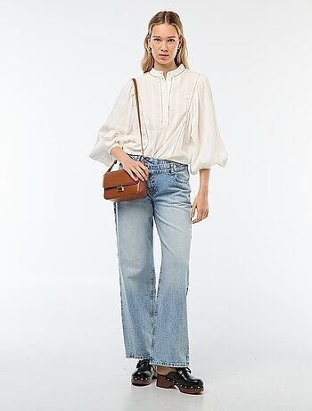 Blouse en gaze de coton