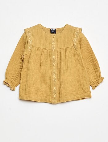 Blouse en gaze de coton