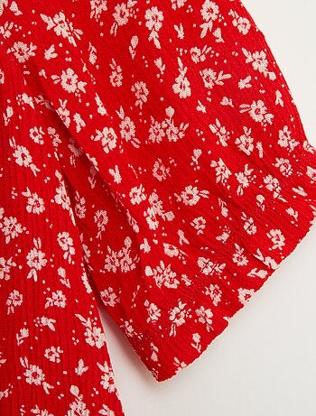 Blouse en viscose col volanté - So Easy