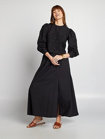 Blouse en voile de coton