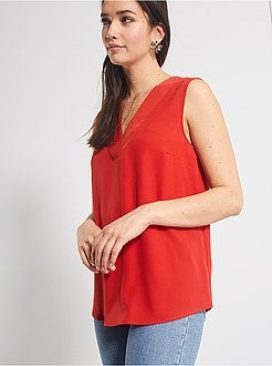 Blouse encolure en V - Kiabi
