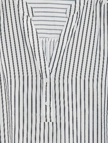 Blouse fluide à rayures