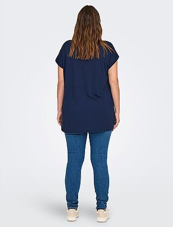 Blouse fluide détails ajourés 'Only Carmakoma'