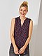     Blouse fluide imprimée vue 2
