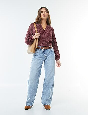 Blouse fluide imprimée