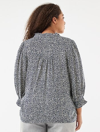 Blouse imprimé léopard 'Only Carmakoma'