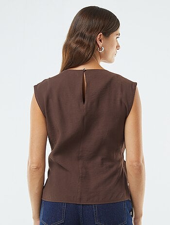 Blouse large avec boucle intégrée