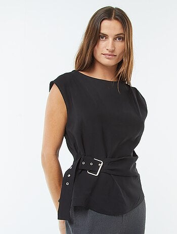 Blouse large avec boucle intégrée