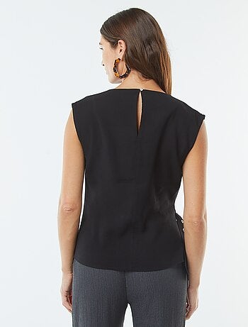Blouse large avec boucle intégrée