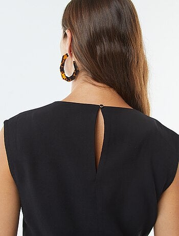 Blouse large avec boucle intégrée