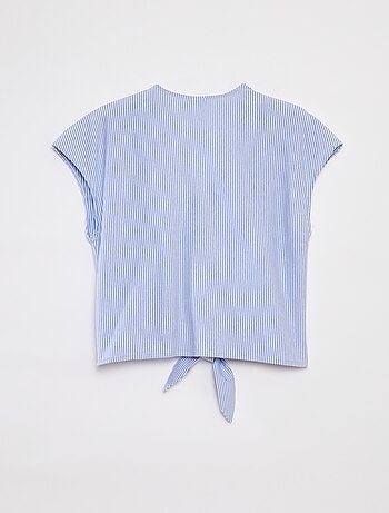 Blouse sans manches boutonnée et nouée 'JDY'