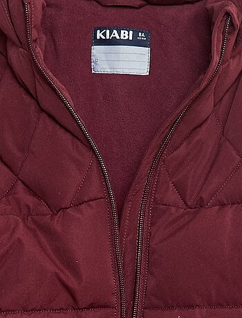 Blouson à capuche avec doublure polaire