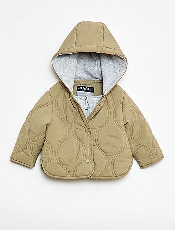 Blouson à capuche matelassé