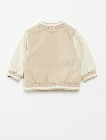 Blouson aviateur en coton