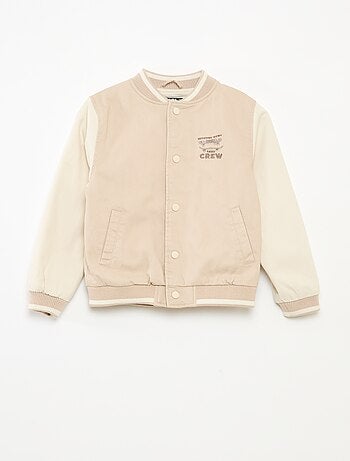 Blouson aviateur en coton