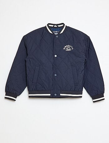 Blouson campus matelassé